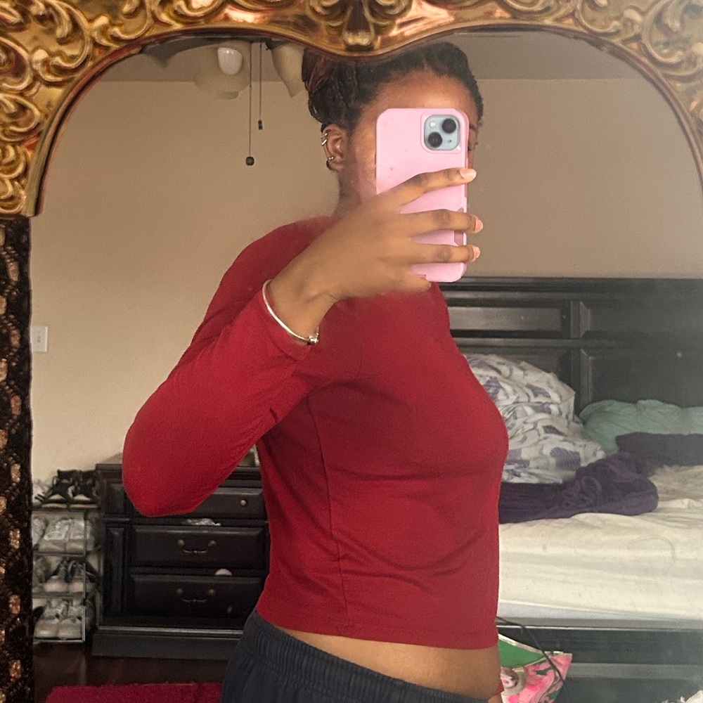 Red Long Sleeve - Picture 2 of 3
